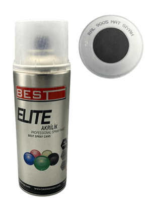 BEST SPREY BOYA 400ML [ MAT SİYAH ]